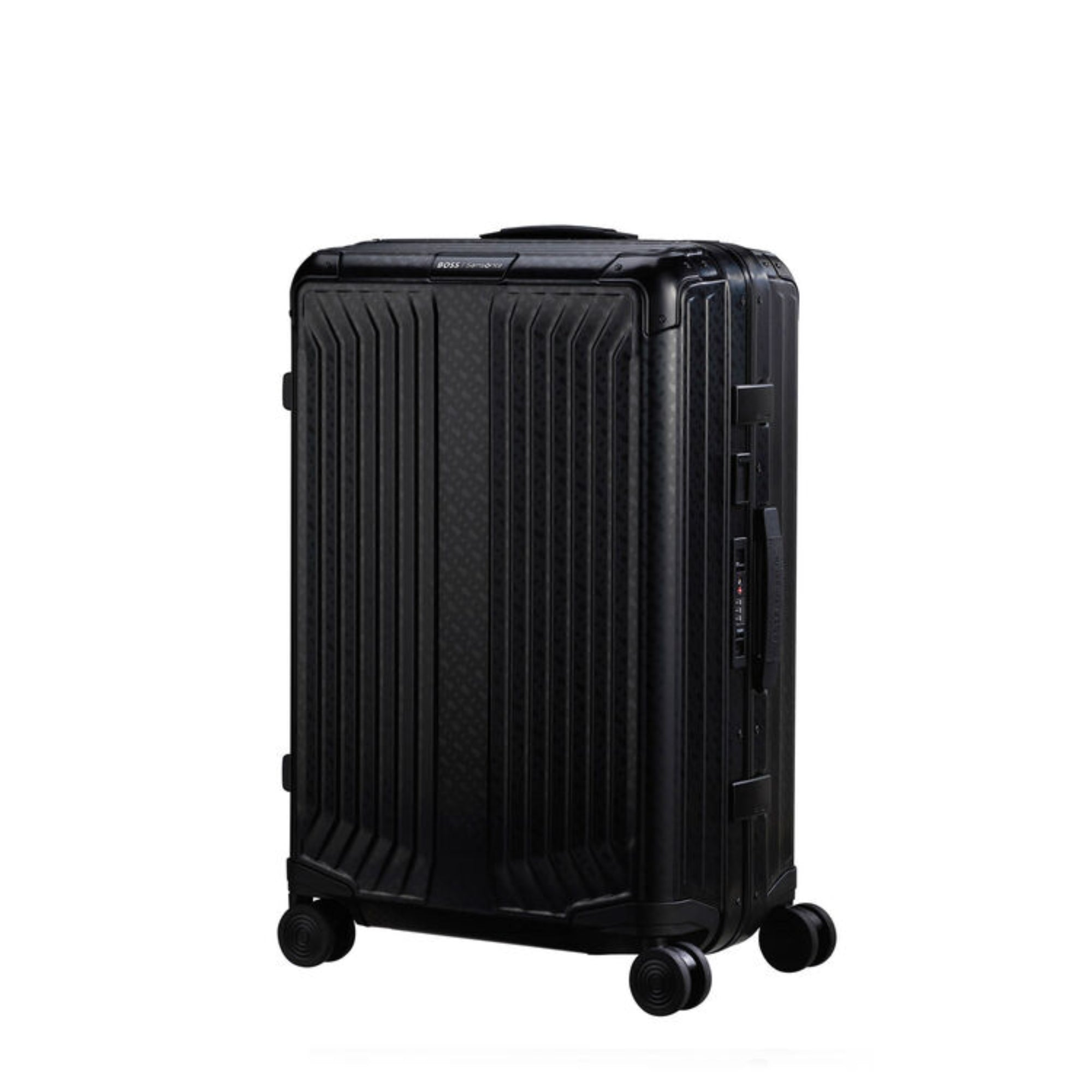 Samsonite Boss Spinner Graphite Monogram Samsonite Boss Spinner Graphite Monogram