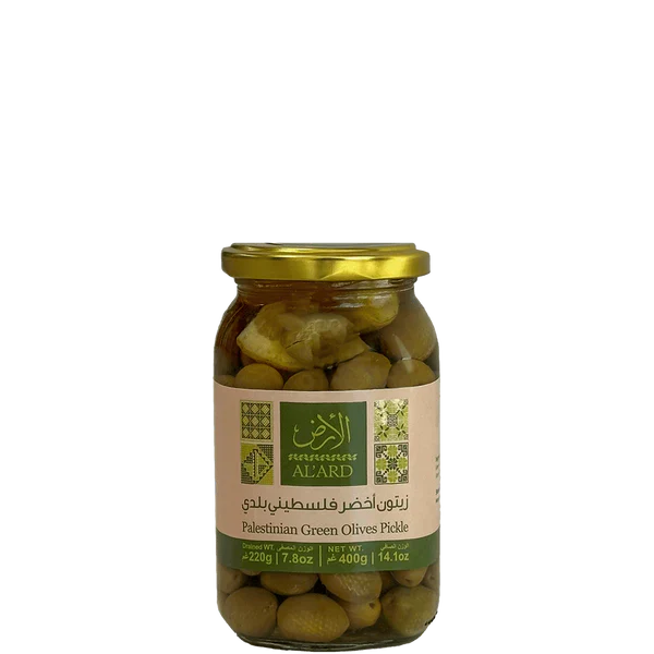 Green Olives in glass 400g Green Olives in glass 400g