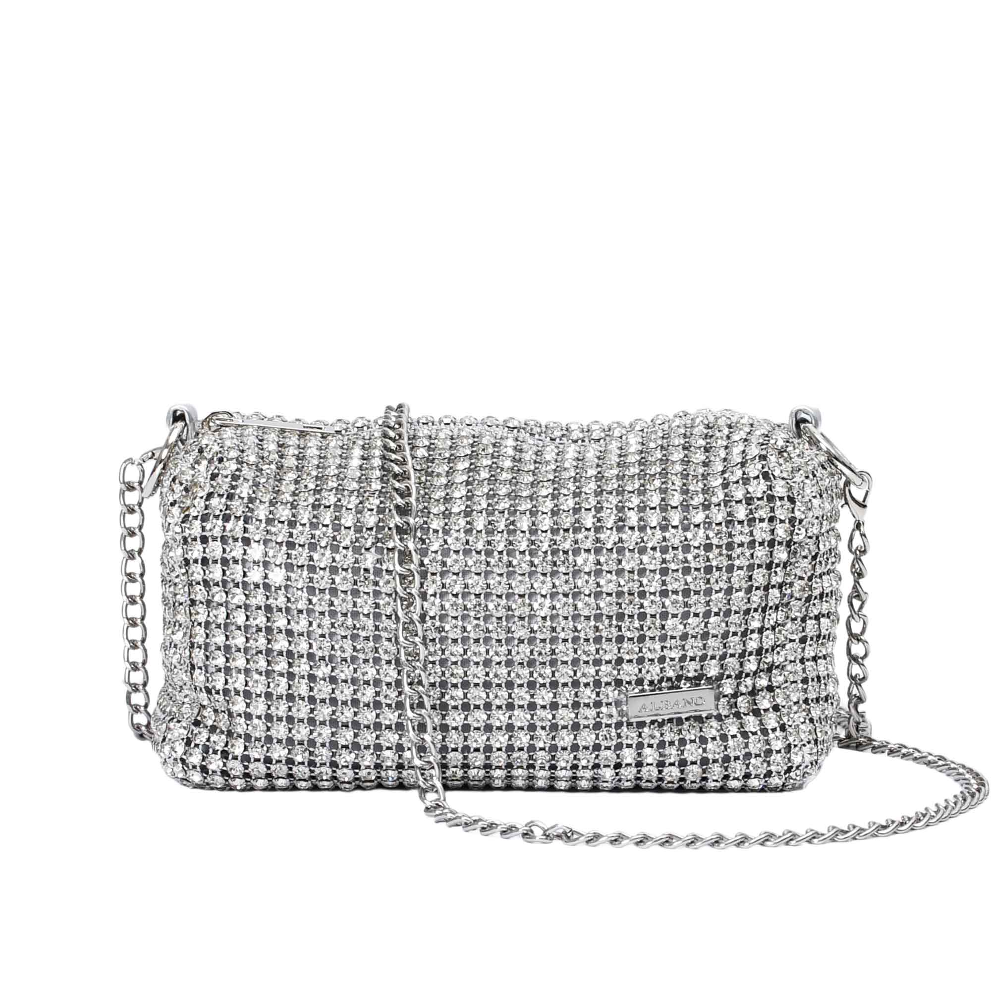 Albano Women's Black Clutch Bag Albano Women's Black Clutch Bag