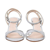 Albano Women's Glitter Ankle-Strap Sandal Albano Women's Glitter Ankle-Strap Sandal