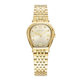 Aigner Dogna Ladies Champagne Sunray Brushed  Dial Yellow Gold Stainless Steel Bracelet Watch Aigner Dogna Ladies Champagne Sunray Brushed  Dial Yellow Gold Stainless Steel Bracelet Watch