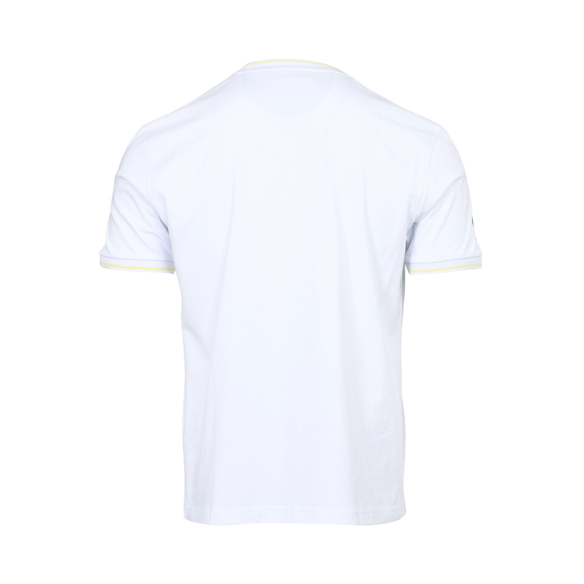 Eden Park Men's Crew Neck T-Shirt with Striped Sleeves Eden Park Men's Crew Neck T-Shirt with Striped Sleeves