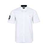 Eden Park Men's White Short-Sleeve Button-Down Shirt Eden Park Men's White Short-Sleeve Button-Down Shirt