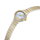 Cerruti 1881 Nemi Ladies Oval White MOP Dial Crystal Bezel Two-Tone Stainless Steel Bracelet Watch Cerruti 1881 Nemi Ladies Oval White MOP Dial Crystal Bezel Two-Tone Stainless Steel Bracelet Watch
