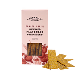 Cartwright & Butler Tomato & Basil Seeded Flatbread 130g Cartwright & Butler Tomato & Basil Seeded Flatbread 130g