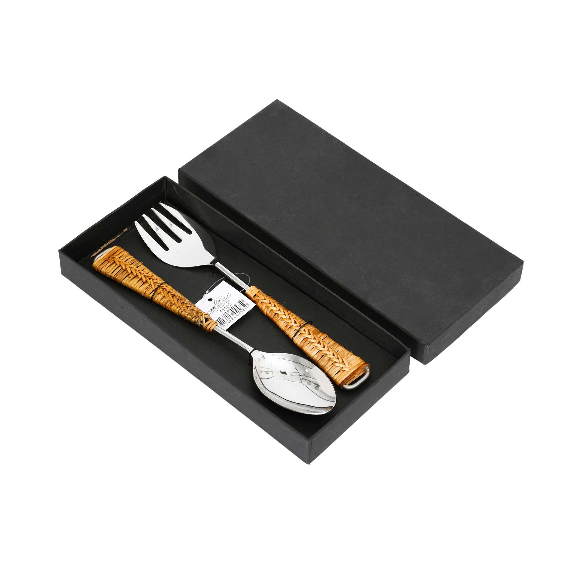 Van Deurs Danmark Servers Stainless Steel & Cane Van Deurs Danmark Servers Stainless Steel & Cane