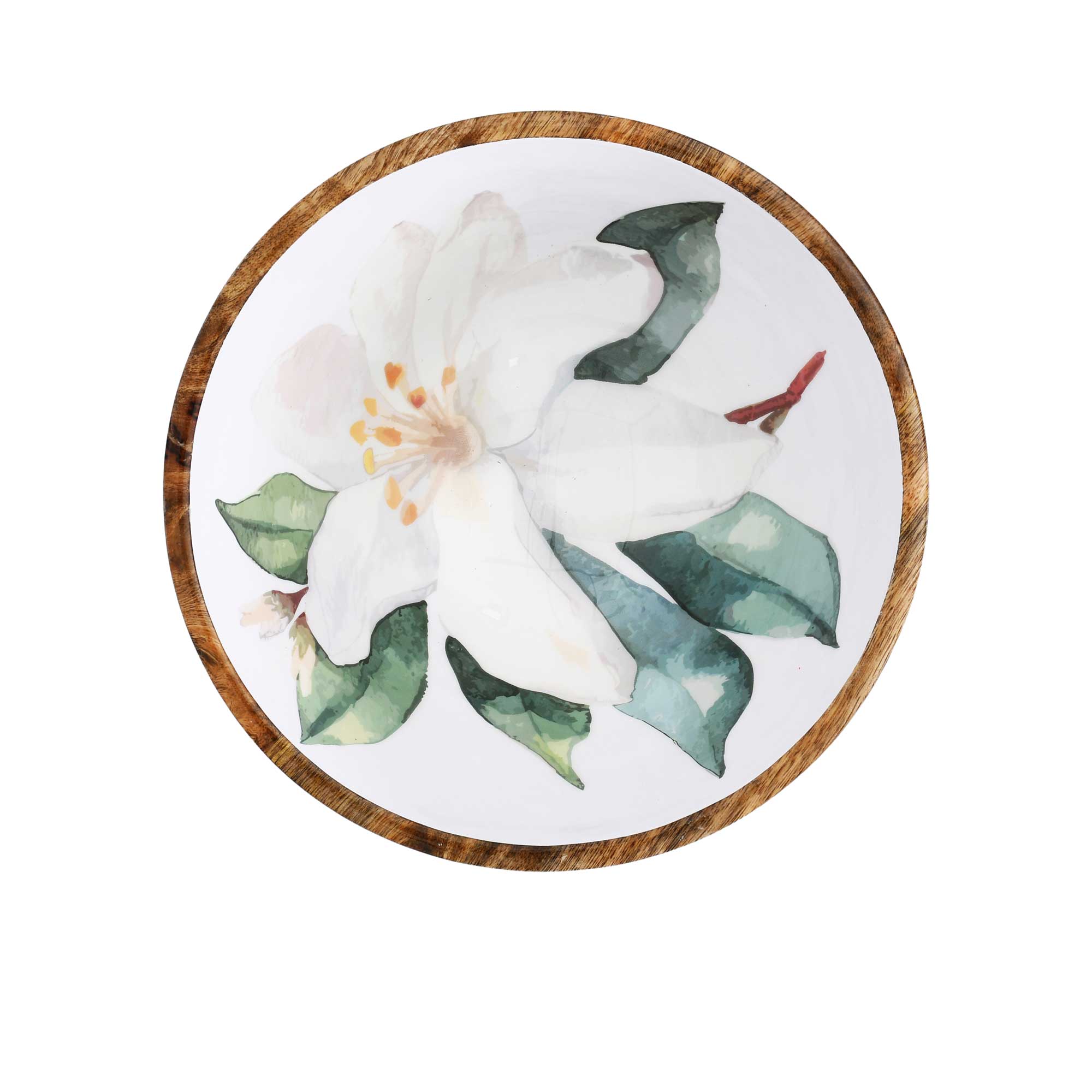 Van Deurs Danmark Bowl Mango Whiteflower Van Deurs Danmark Bowl Mango Whiteflower