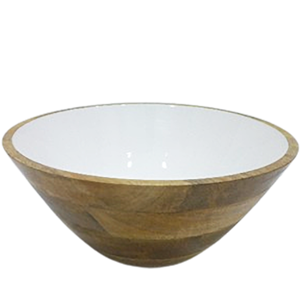 Van Deurs Danmark Bowl Mango White Enamel Van Deurs Danmark Bowl Mango White Enamel