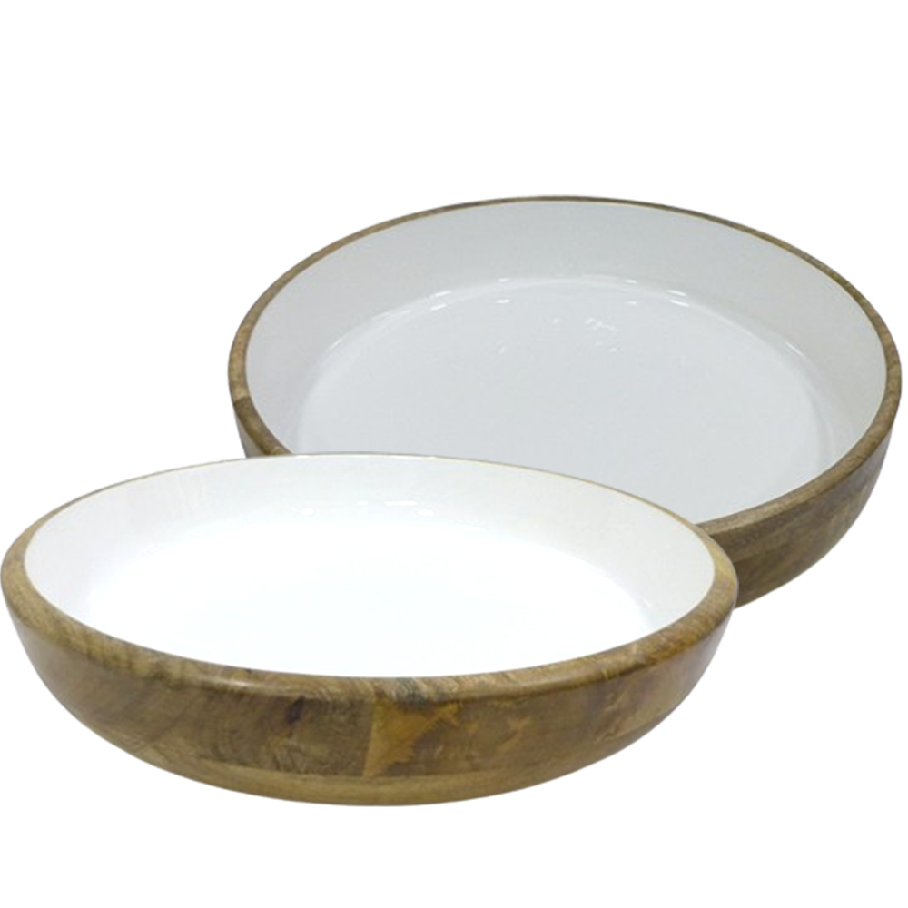 Van Deurs Danmark Dish Deep Mango White Set Of 2 Van Deurs Danmark Dish Deep Mango White Set Of 2