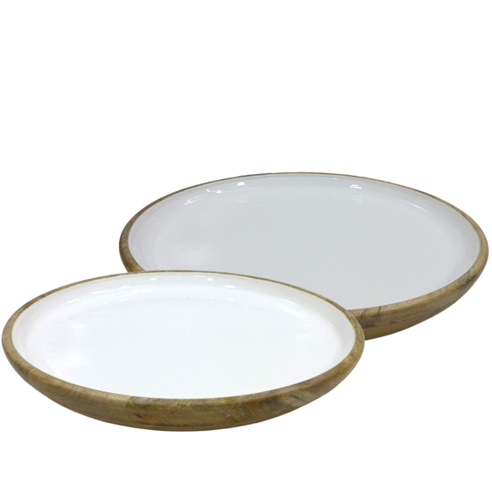 Van Deurs Danmark Dish Mango White Set Of 2 Van Deurs Danmark Dish Mango White Set Of 2