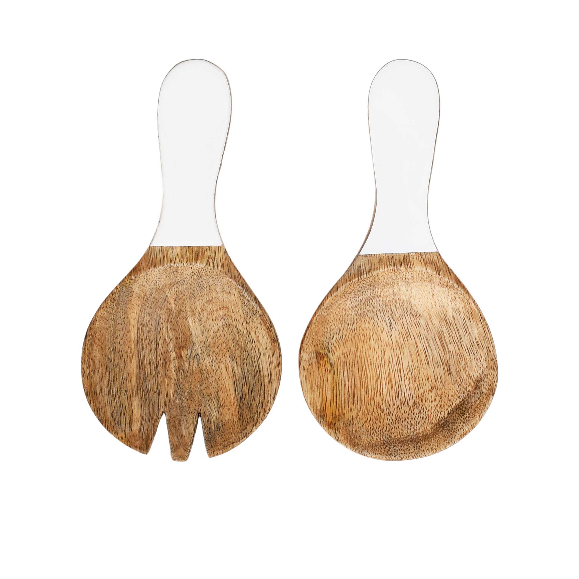 Van Deurs Danmark Servers Short Mango White Set Of 2 Van Deurs Danmark Servers Short Mango White Set Of 2