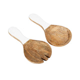 Van Deurs Danmark Servers Short Mango White Set Of 2 Van Deurs Danmark Servers Short Mango White Set Of 2