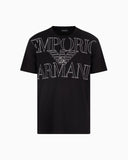 Emporio Armani Men's Black Logo T-Shirt Emporio Armani Men's Black Logo T-Shirt