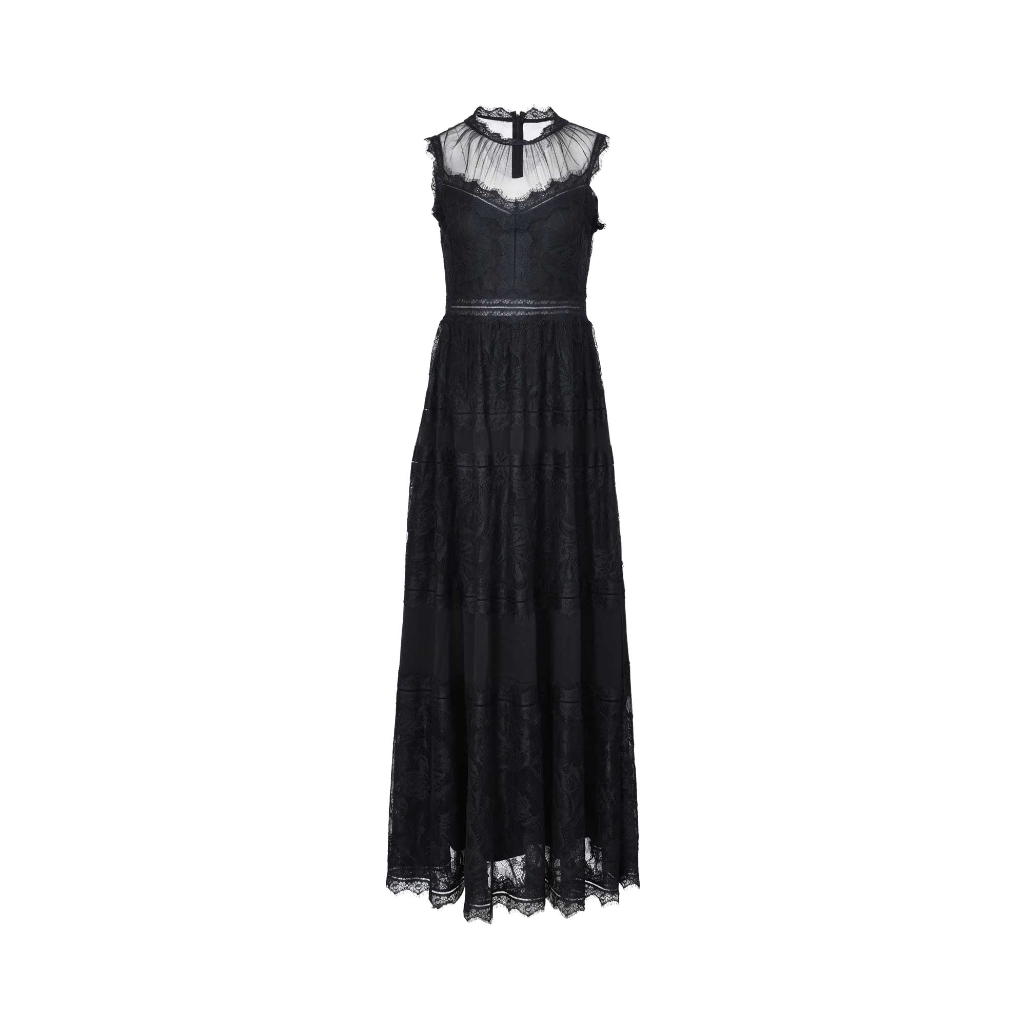 Ermanno Firenze Women's Black Long Dress Ermanno Firenze Women's Black Long Dress