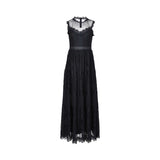 Ermanno Firenze Women's Black Long Dress Ermanno Firenze Women's Black Long Dress