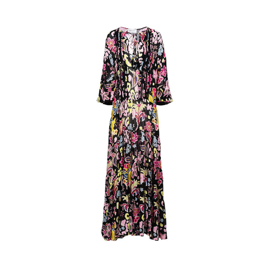 Ermanno Firenze Women's Multicolor Long Dress