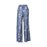 Eleventy Women's Floral Embroidered Trouser Eleventy Women's Floral Embroidered Trouser