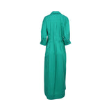 Jijil Women's Casual Green Long Dress Jijil Women's Casual Green Long Dress
