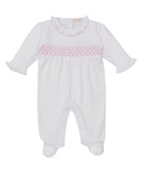 Kissy Kissy Kids New Born Girl's White & Pink Sleepsuit Set Kissy Kissy Kids New Born Girl's White & Pink Sleepsuit Set