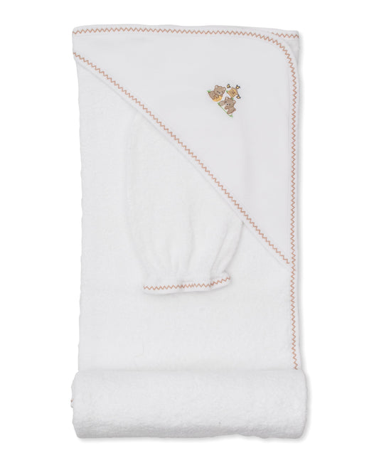 Kissy Kissy Kids New Born Unisex White Towel