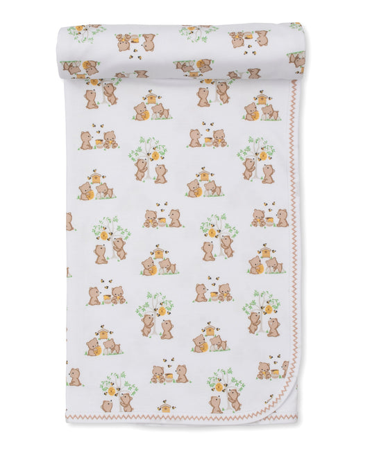 Kissy Kissy Kids New Born Unisex Brown Blanket