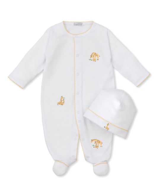 Kissy Kissy Kids New Born Girl's  White & Yellow Sleepsuit