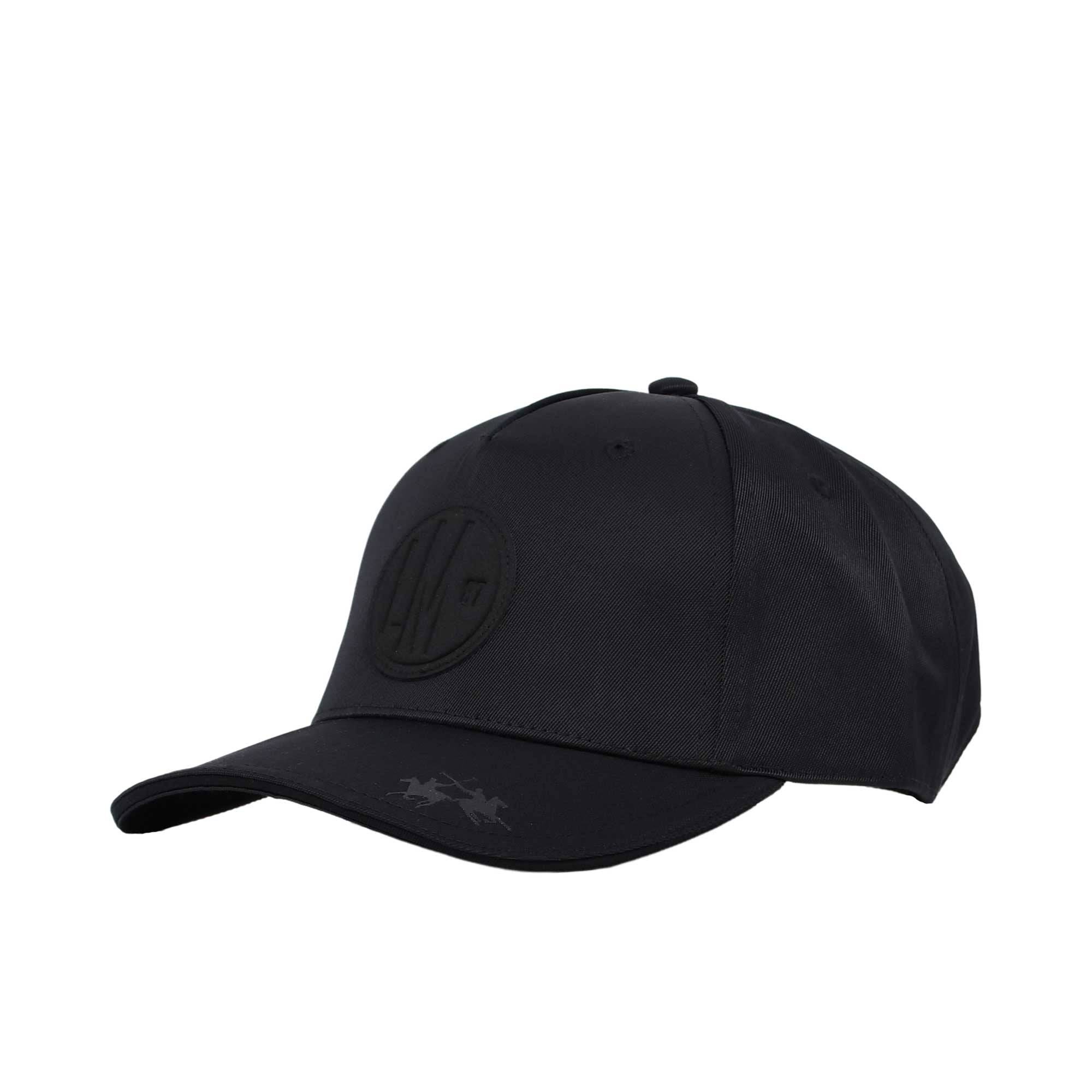 La Martina Men's Black Baseball Hat La Martina Men's Black Baseball Hat