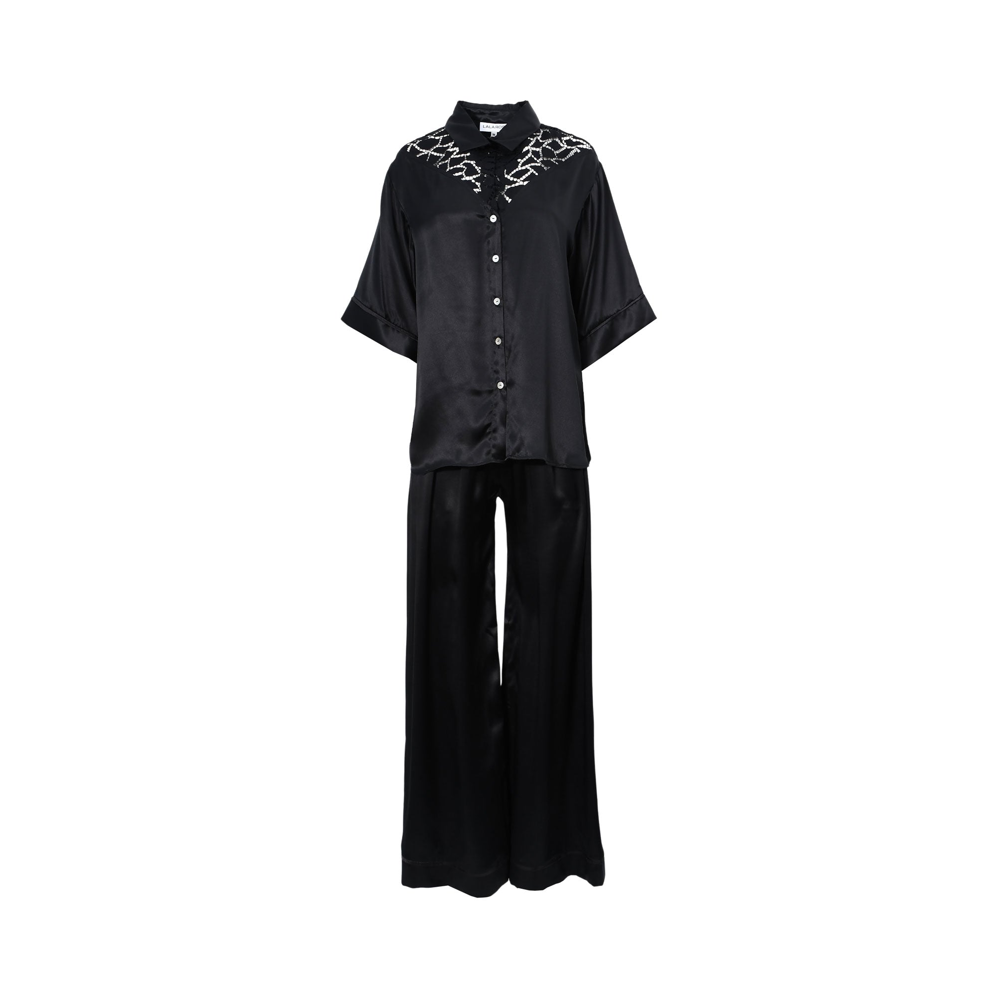 Lala Rose Silk Pyjama Lala Rose Silk Pyjama