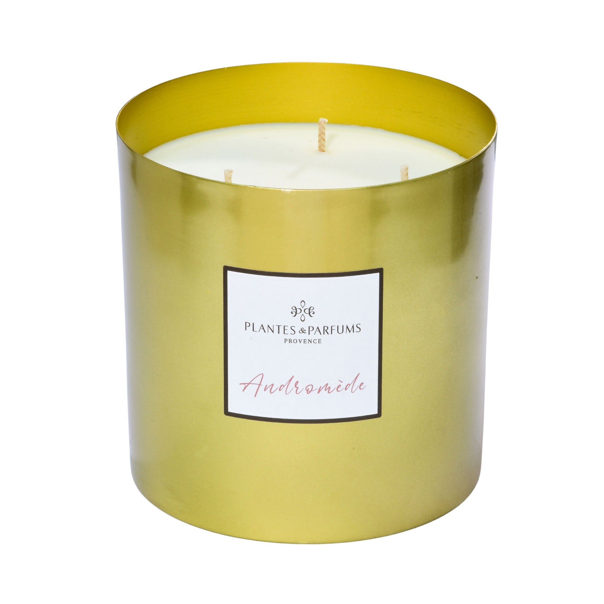 Plantes & Parfums Large Scented Vegetable Candle Doree Andromede 3 Wicks Plantes & Parfums Large Scented Vegetable Candle Doree Andromede 3 Wicks
