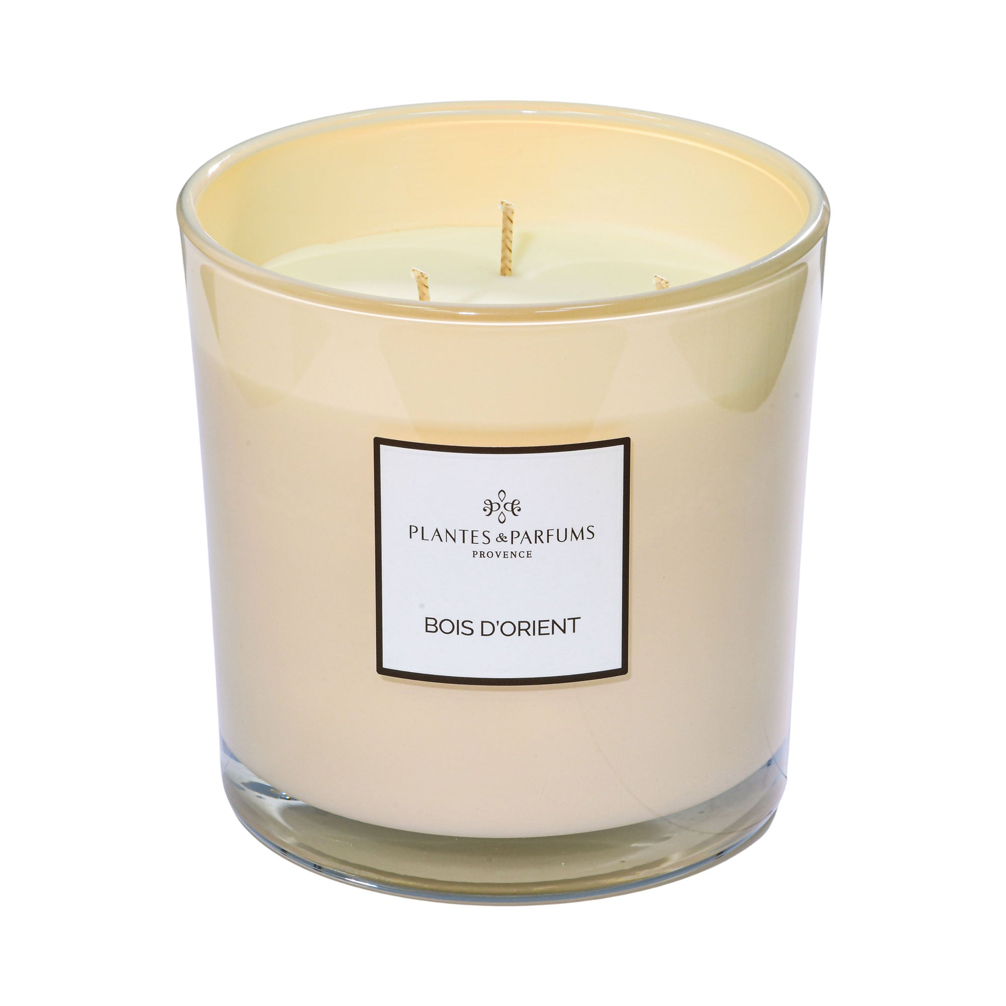 Plantes & Parfums Large Scented Vegetabale Candle Prestige Bois D'Orient 3 Wicks Plantes & Parfums Large Scented Vegetabale Candle Prestige Bois D'Orient 3 Wicks