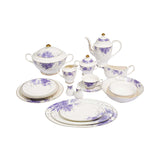 Richfine Dinner Set Round Shape New Bone 98 pcs Richfine Dinner Set Round Shape New Bone 98 pcs