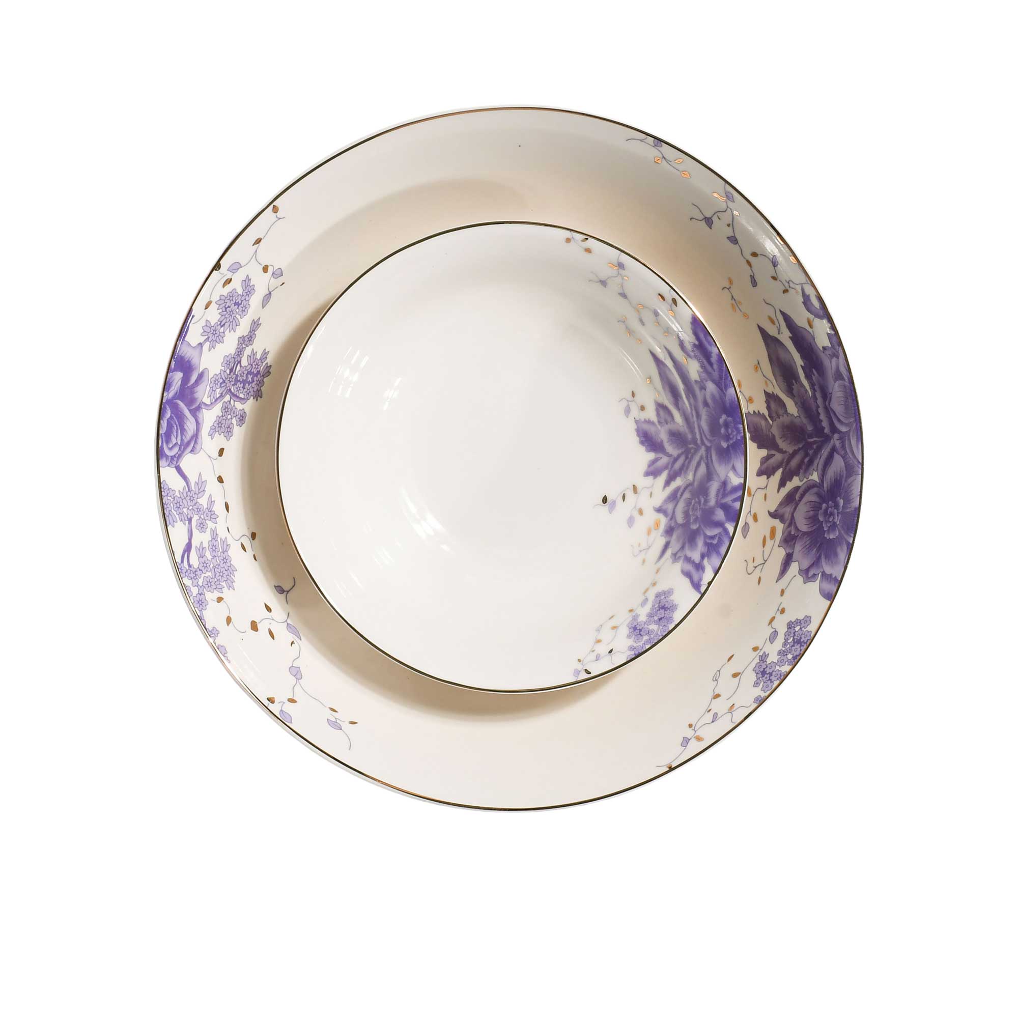 Richfine Dinner Set Round Shape New Bone 98 pcs Richfine Dinner Set Round Shape New Bone 98 pcs