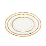 Richfine Dinner Set Round Shape New Bone 98 pcs Richfine Dinner Set Round Shape New Bone 98 pcs
