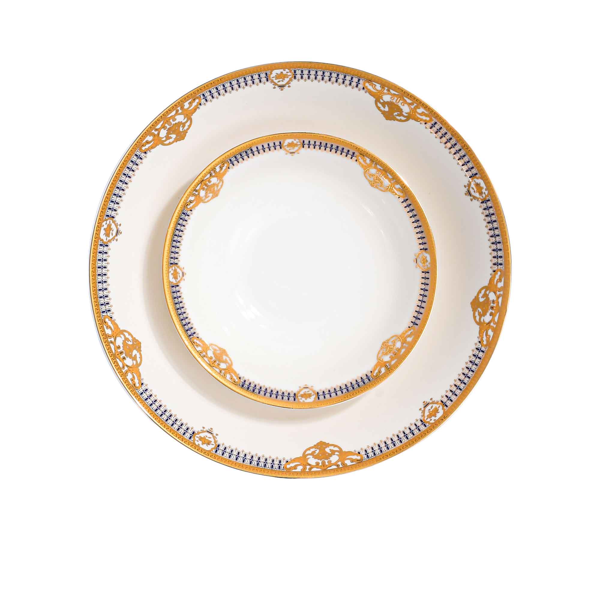 Richfine Dinner Set Round Shape New Bone 98 pcs Richfine Dinner Set Round Shape New Bone 98 pcs