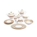 Richfine Dinner Set Round Shape New Bone 98 pcs Richfine Dinner Set Round Shape New Bone 98 pcs