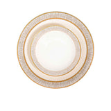 Richfine Dinner Set Round Shape New Bone 98 pcs Richfine Dinner Set Round Shape New Bone 98 pcs