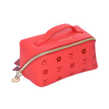 Mosafer Women's Dahlia Coral Pink Cosmetic Bag Mosafer Women's Dahlia Coral Pink Cosmetic Bag