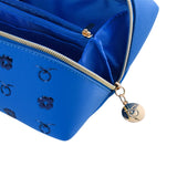 Mosafer Women's Dahlia Blue Cosmetic Bag Mosafer Women's Dahlia Blue Cosmetic Bag