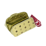 Mosafer Women's Dahlia Light Green Cosmetic Bag Mosafer Women's Dahlia Light Green Cosmetic Bag