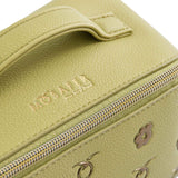 Mosafer Women's Dahlia Light Green Cosmetic Bag Mosafer Women's Dahlia Light Green Cosmetic Bag