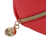 Mosafer Women's Dahlia Coral Pink Cosmetic Bag Mosafer Women's Dahlia Coral Pink Cosmetic Bag