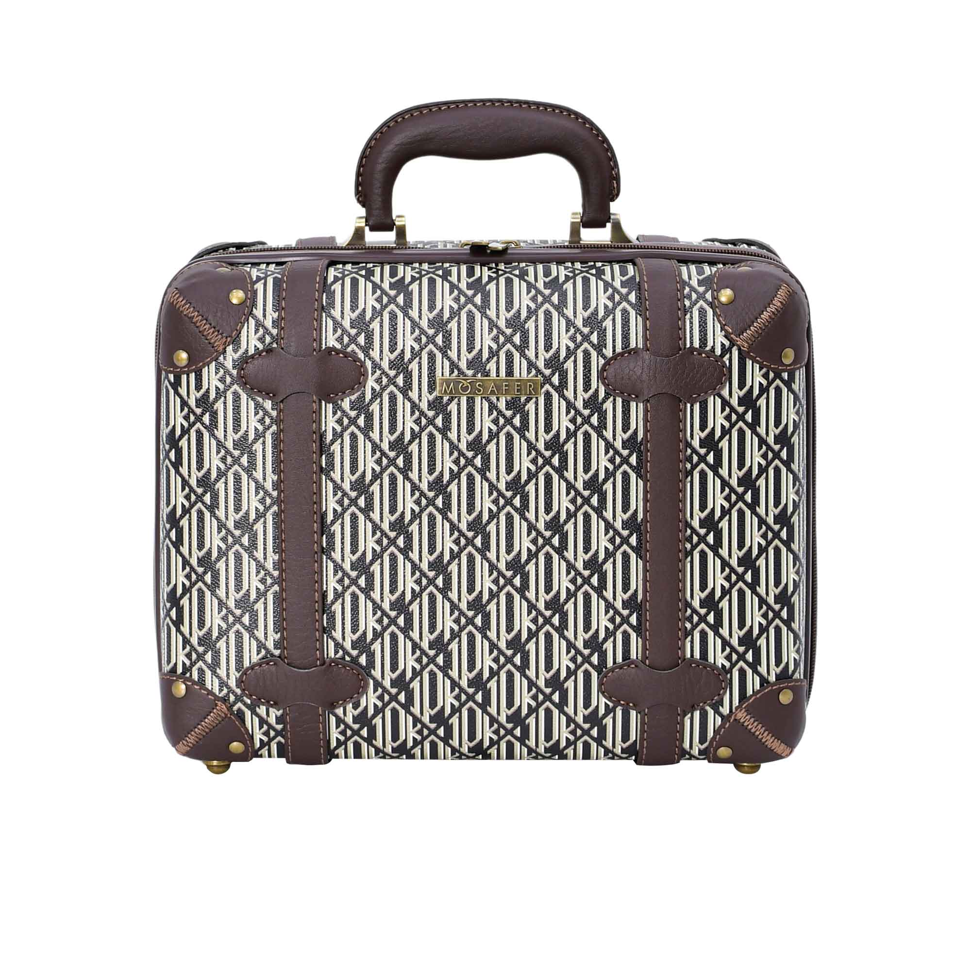 Mosafer Vintage Brown Beauty Case Mosafer Vintage Brown Beauty Case