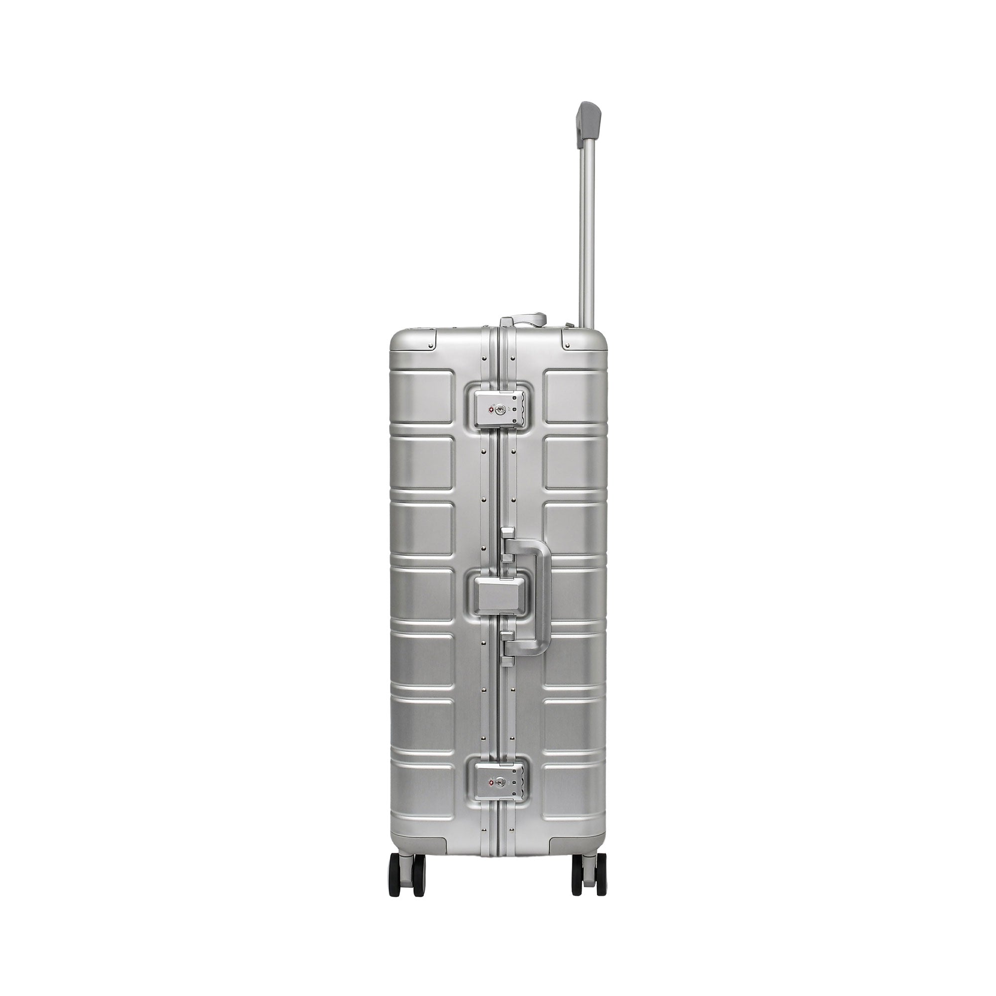 Mosafer Silver Aluminum Large Luggage Mosafer Silver Aluminum Large Luggage