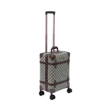 Mosafer Vintage  Brown Checked Luggage Mosafer Vintage  Brown Checked Luggage