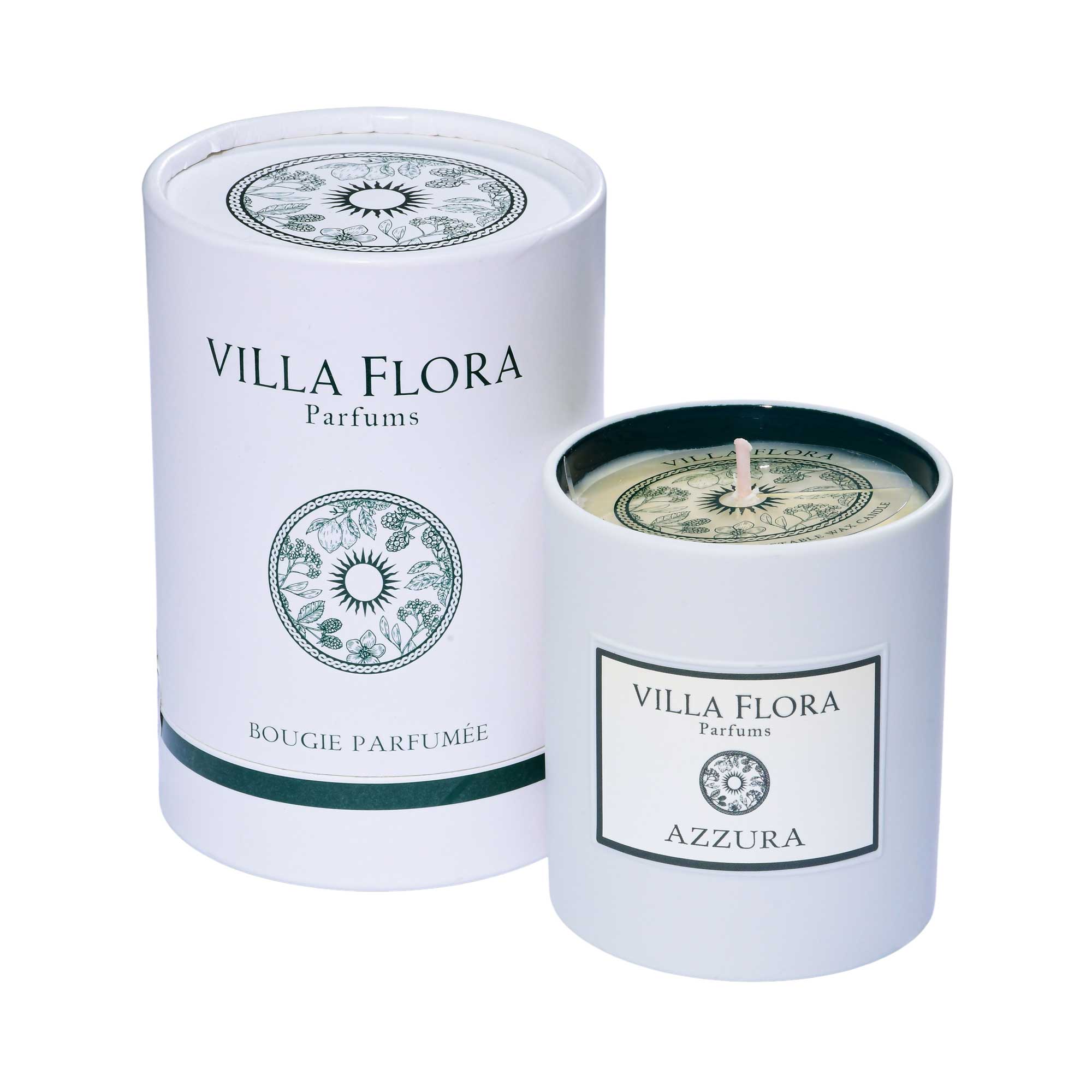 Villa Flora Scented Candle 250g Azzura Villa Flora Scented Candle 250g Azzura