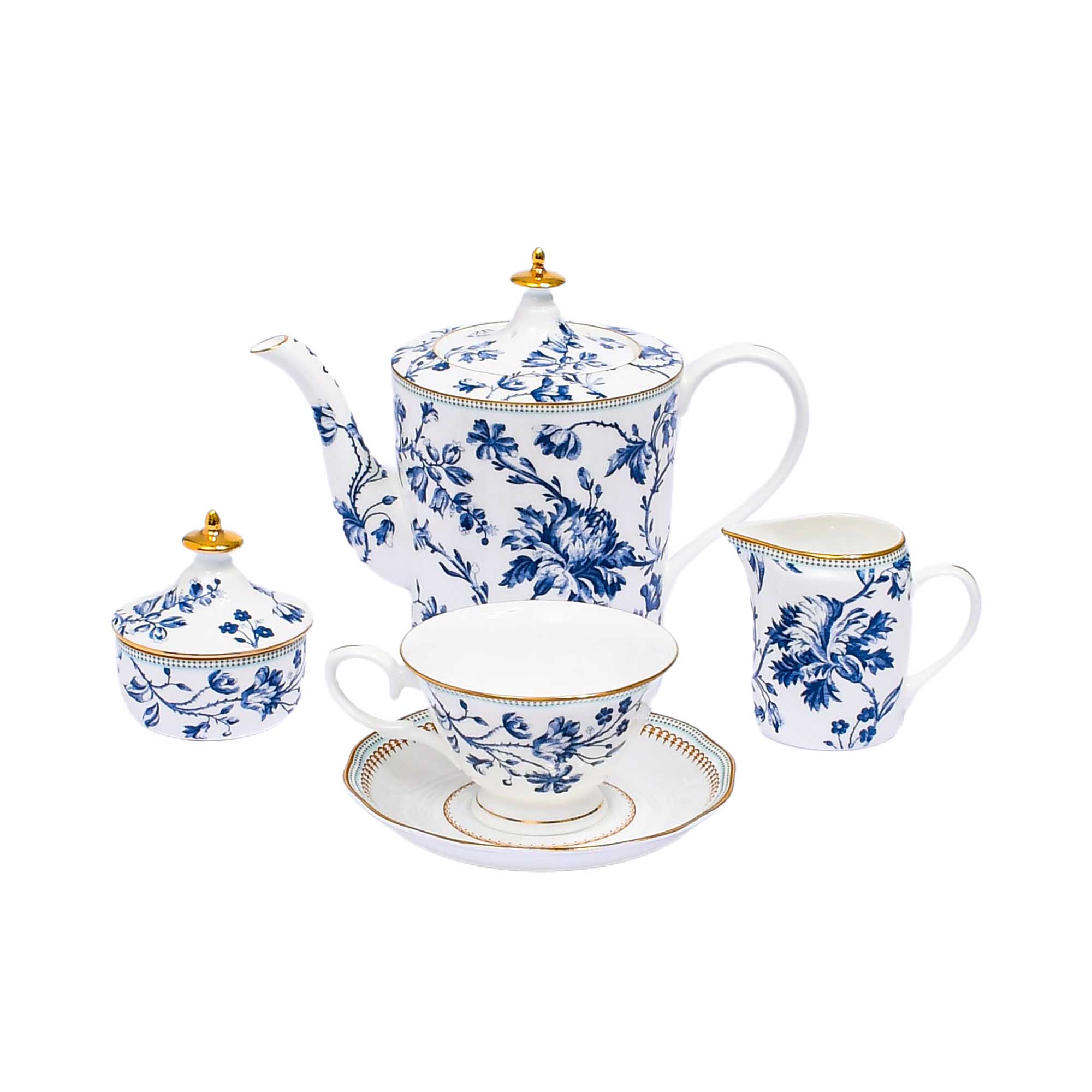 Stechol Fine Bone China 15pcs Tea Set Stechol Fine Bone China 15pcs Tea Set
