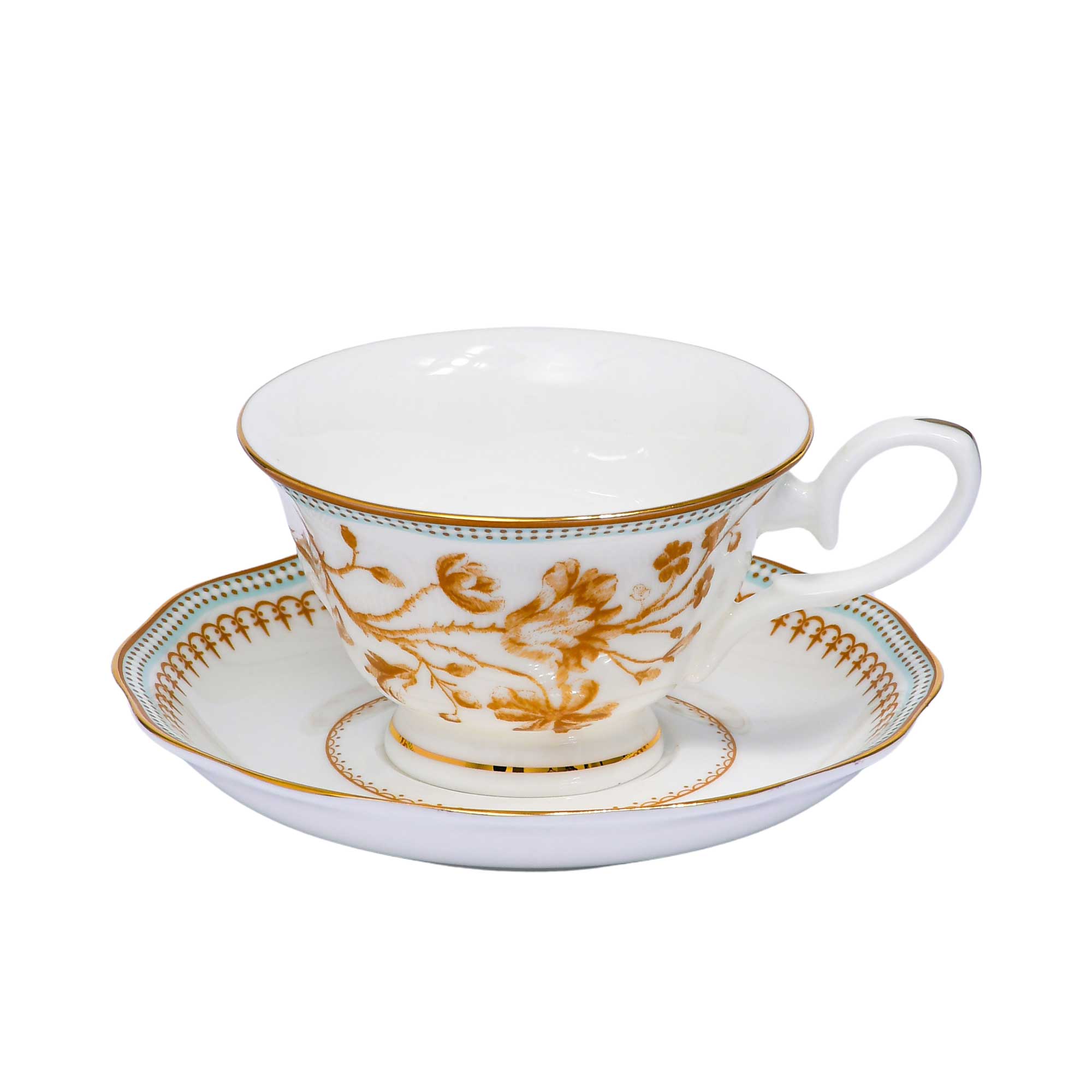 Stechol Fine Bone China 12PCS Coffee Cup & Saucer Set Stechol Fine Bone China 12PCS Coffee Cup & Saucer Set