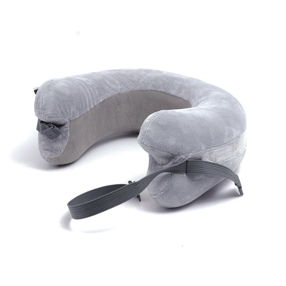 Samsonite Roll Memory Foam Pillow Grey - Blue Salon