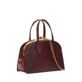 Orlandi Valentino Women's Rhea Embossed Top Handle Hand Bag