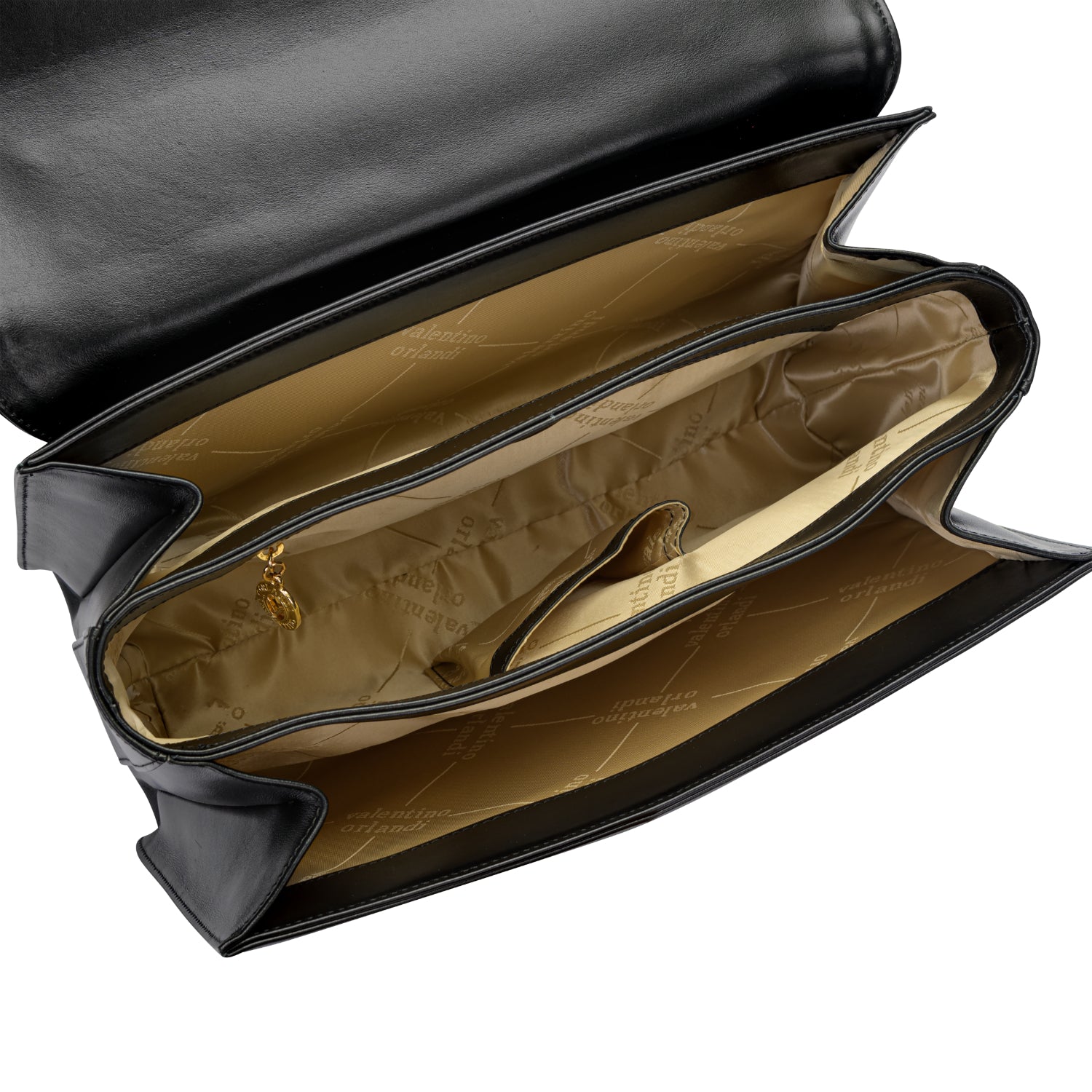 Orlandi Valentino Women's Quilted Leather Shoulder Bag